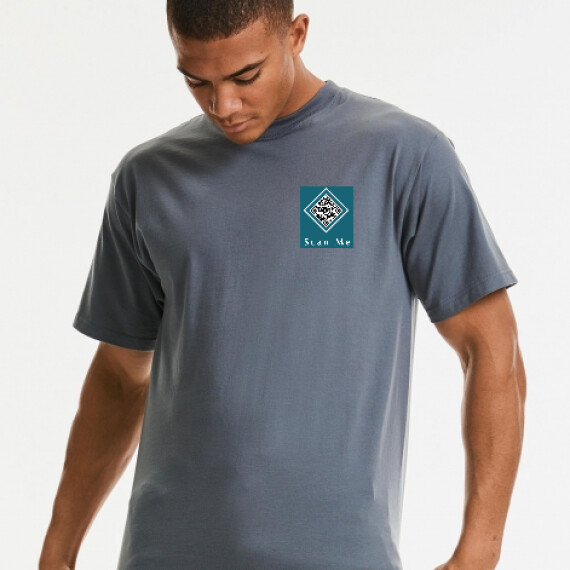 Camiseta de deporte con código Qr . - Scanme-Clothing :: Personaliza tu  ropa con códigos QR